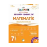 7. Sınıf Matematik 36 Hafta Denemeleri Classmate (iadesizdir)