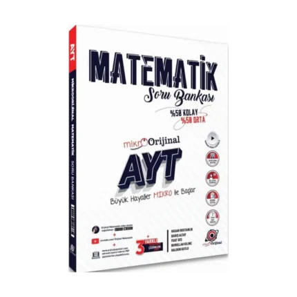 Orijinal Mikro AYT Matematik Soru Bankası