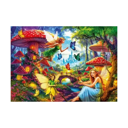 Fairy Tale Mushrooms 100 Parça