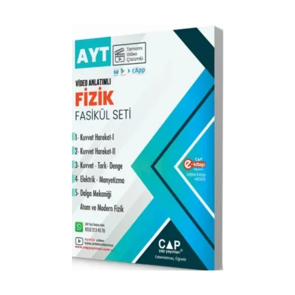 Çap Yayınları AYT Fizik Seti