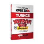 Kpss Türkçe Yaprak Test 2026