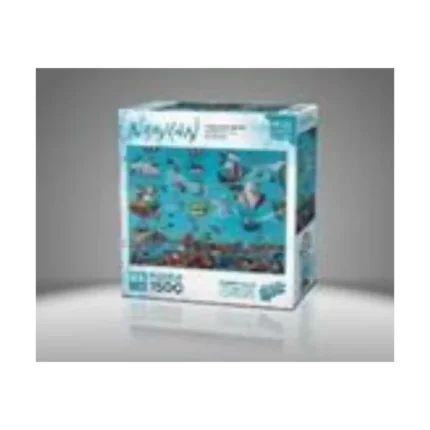 Flying Above The City Puzzle 1500 Parça