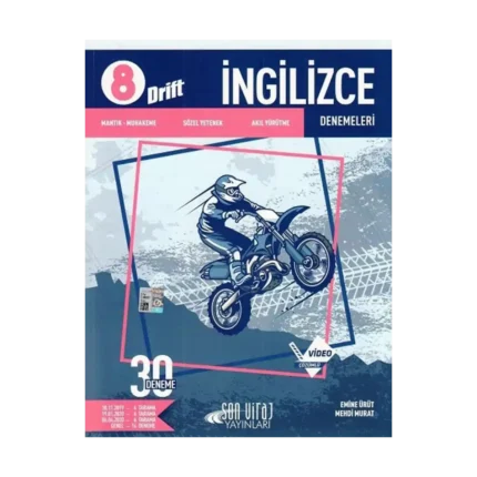 Son Viraj Yayınları 8. Sınıf İngilizce 30 lu Deneme Drift Serisi