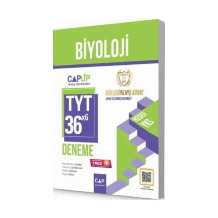 Çap Yayınları TYT Biyoloji 30 x 6 Up Deneme