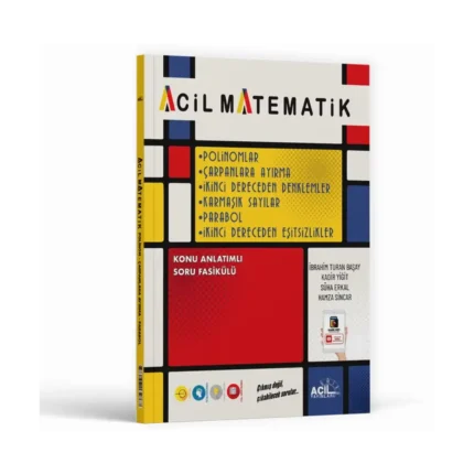Acil Yayınları Acil Matematik Polinomlar Çarpanlara Ayırma 2. Dereceden Denklemler Karmaşık Sayılar