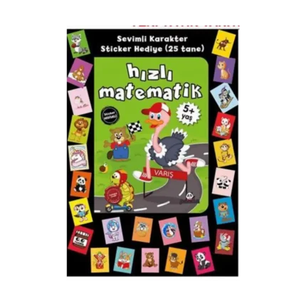 Hızlı Matematik Stickerlı 5+ Yaş