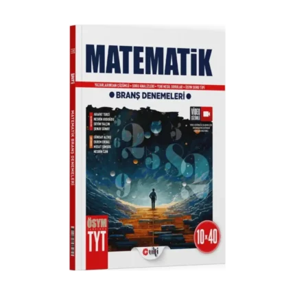 Ulti Yayınları TYT Matematik  10 x 40 Branş Denemeleri