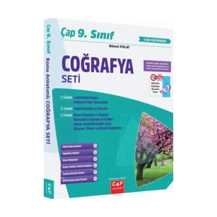 Çap Yayınları 9. Sınıf Coğrafya Seti