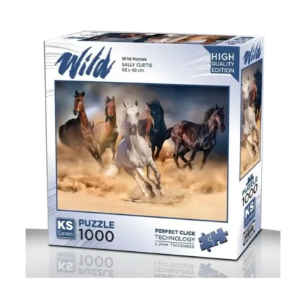 Wild Horses Puzzle 1000 Parça