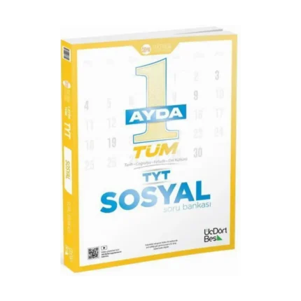Tyt Sosyal Soru Bankası 1 Ayda Tüm
