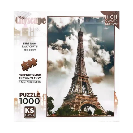 Eiffel Tower Paris Puzzle 1000 Parça