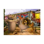 Madagascar 50 Parça Puzzle