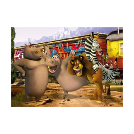Madagascar 50 Parça Puzzle