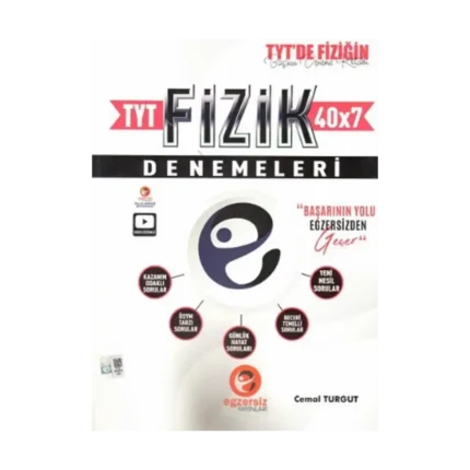 Egzersiz Yayınları TYT Fizik 40 x 7 Denemeleri