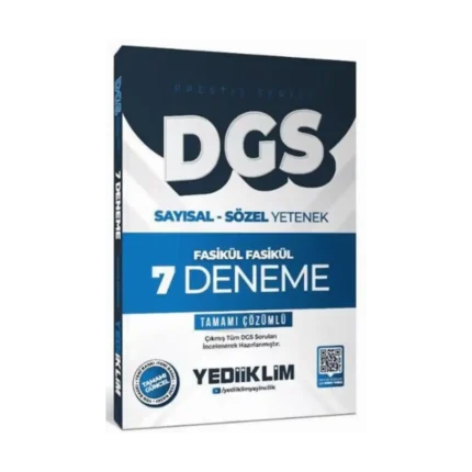 Dgs Deneme Sayısal Sözel 7 Fasikül 2026