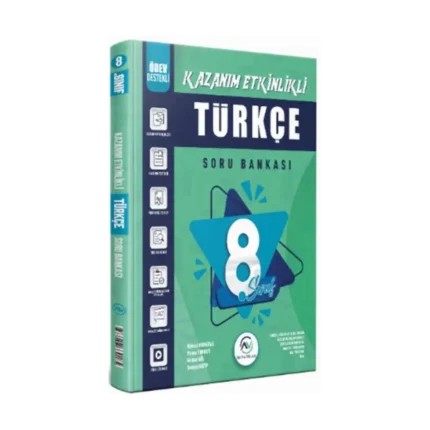 Av Akıllı Versiyon Yayınları 8. Sınıf LGS Türkçe Kazanım Etkinlikli Soru Bankası