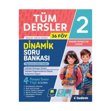 2. Sınıf Tüm Dersler Soru Bankası Dinamik 2026