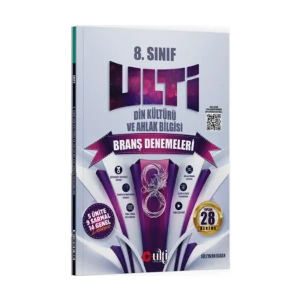 Ulti Yayınları 8. Sınıf LGS Din Kültürü ve Ahlak Bilgisi  Denemeleri