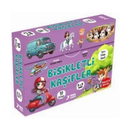2. - 3. Sınıf Bisikletli Kaşifler (10 Kitap)