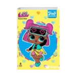 Lol Surprise Simli Çıkartmalı Boyama Kitabı