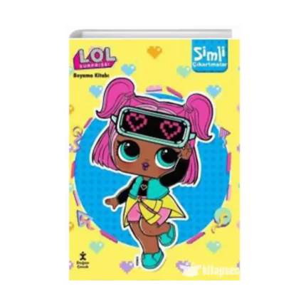 Lol Surprise Simli Çıkartmalı Boyama Kitabı