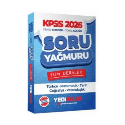 Kpss Lisans Soru Bankası Tek Kitap 2026