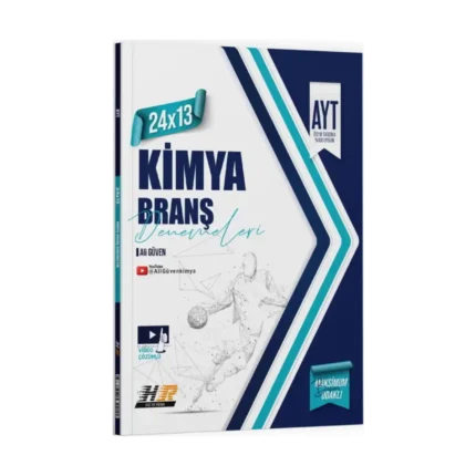 Hız ve Renk Yayınları AYT Kimya 24 x 13 Denemeleri