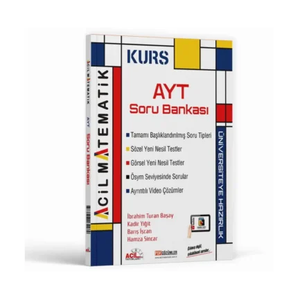 Acil Yayınları AYT Matematik KURS Soru Bankası
