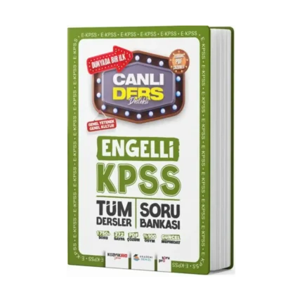 Akademi Denizi EKPSS Genel Kültür Genel Yetenek Engelli Tüm Dersler Soru Bankası
