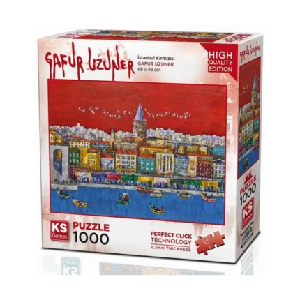 İstanbul Kırmızısı Puzzle 1000 Parça