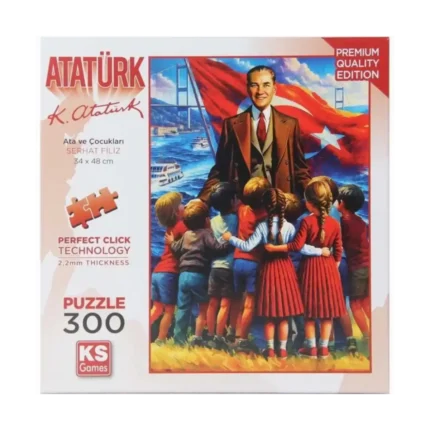 Ata Ve Çocukları Puzzle 300 Parça