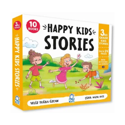 Happy Kids Stories 3 İngilizce Hikaye Set - 10 Kitap