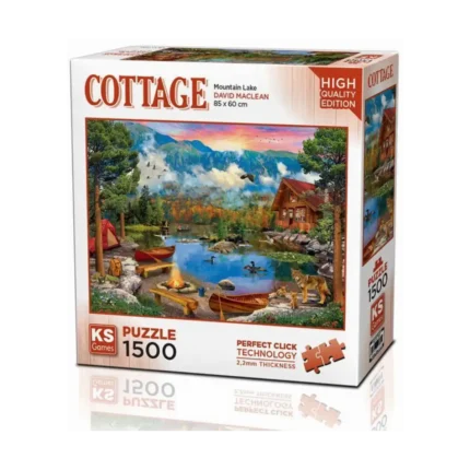 Dağ Gölü Puzzle 1500 Parça