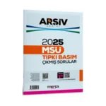 2025 MSÜ Çıkmış Sorular Tıpkı Basım Çözümlü Arşiv