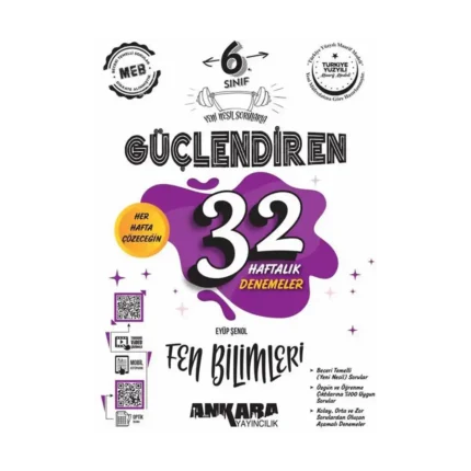 6. Sınıf Fen Bilimleri 32 Haftalık Denemeleri