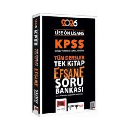 Kpss Lise Ön Lisans Gy Gk Soru Bankası Tek Kitap