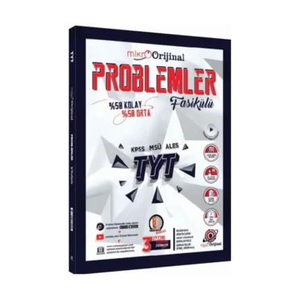 Orijinal Mikro TYT Problemler Fasikülü Soru Bankası