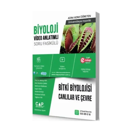 Çap Üniversiteye Hazırlık Biyoloji Bitki Biyolojisi Canlılar ve Çevre Soru Fasikülü