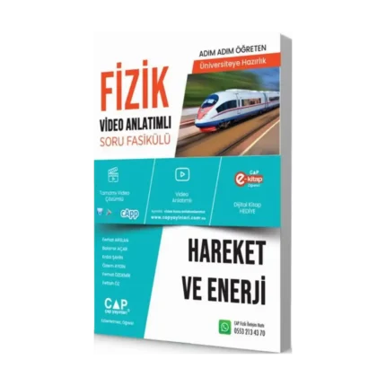 Çap Yayınları Fizik Hareket ve Enerji Konu Anlatımlı Soru Bankası