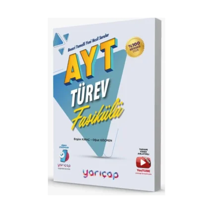 YarıÇap Yayınları AYT Türev Fasikülleri