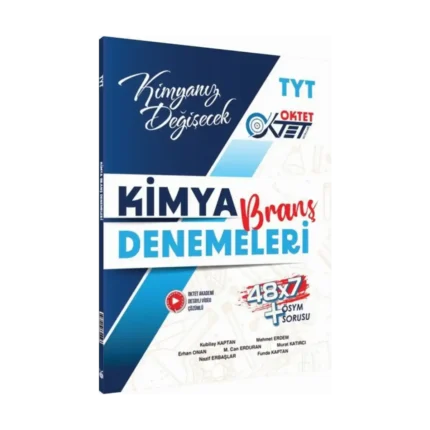 Oktet Yayınları TYT Kimya 48 x 7 Branş Denemeleri