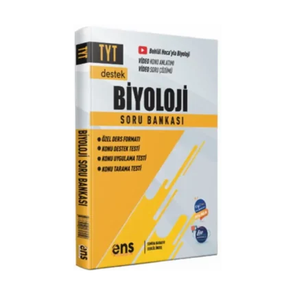 ENS Yayıncılık TYT Biyoloji Destek Soru Bankası