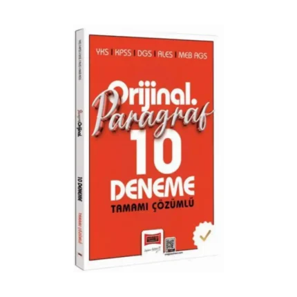 Yks Kpss Dgs Ales Meb-ags Orijinal Paragraf 10 Deneme