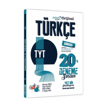 Orijinal Mikro TYT Türkçe 20 li Deneme Sınavı