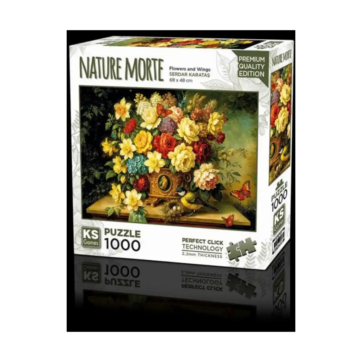 bc267-flowers-and-wings-puzzle-1000-parca-1-1.webp Flowers And Wings Puzzle 1000 Parça - Görsel 1