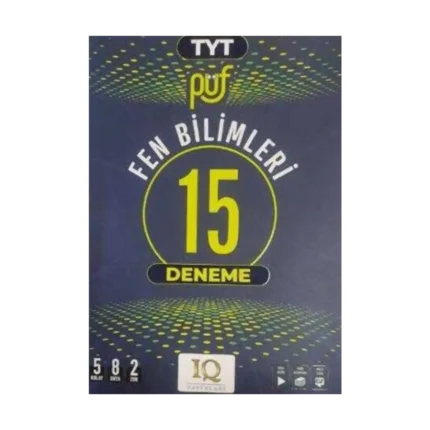 Yks Tyt Fen Bilimleri Püf 15 Deneme (iadesiz)
