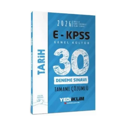 Ekpss Tarih Deneme 2026