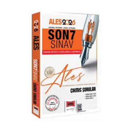 Ales Sayısal Sözel Çıkmış Sorular 7 Sınav 2026
