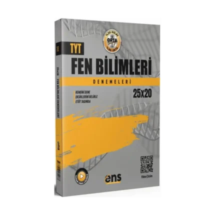ENS Yayınları TYT Fen Bilimleri 20 x 25 li Denemeleri