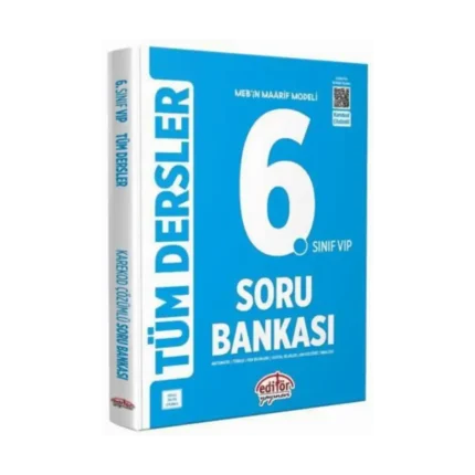 6. Sınıf Tüm Dersler Soru Bankası Vip Mavi 2026